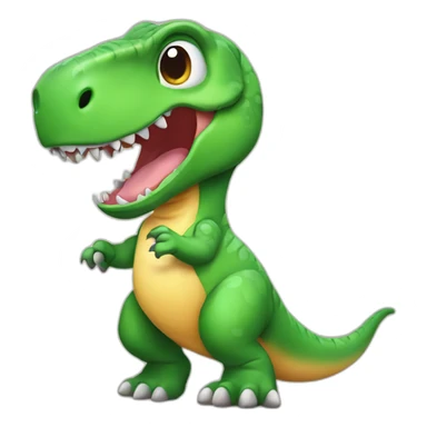 Cute Baby t-Rex sticker