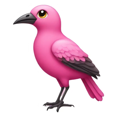 Pink Bird sticker
