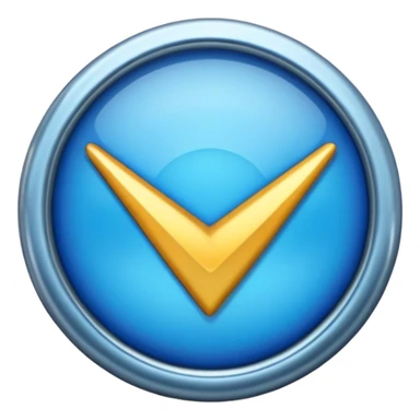 Verified blue tick badge emoji  sticker