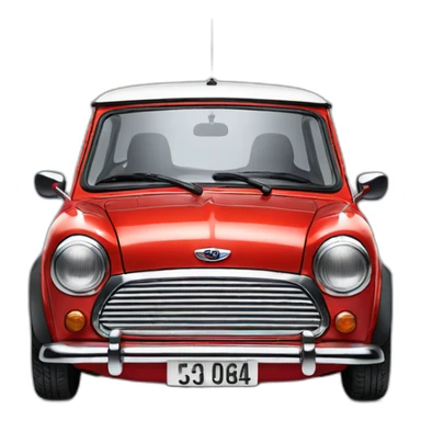 classic mini cooper sticker