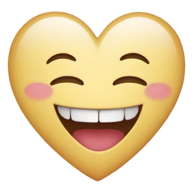 heart smile sticker