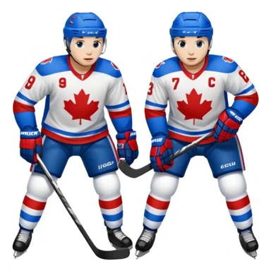 ice hockey players (#00A3E0) and red (#F9423A) sticker