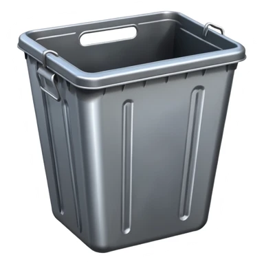 dustbin open from top sticker