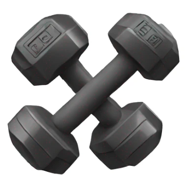 dumbbells sticker