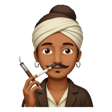 Desi hooka Haryana sticker