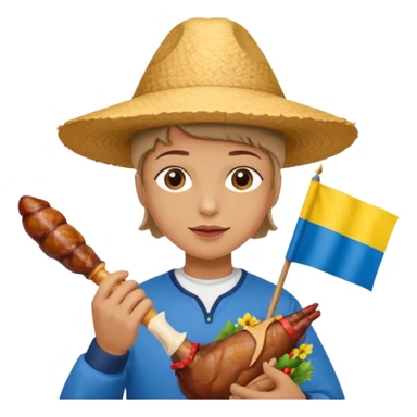 turkey ukraine flag sticker