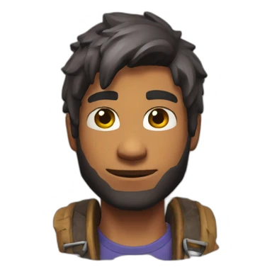 Fornite player sticker