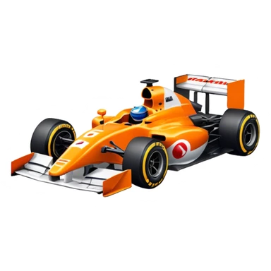 f1 race car like mclaren sticker