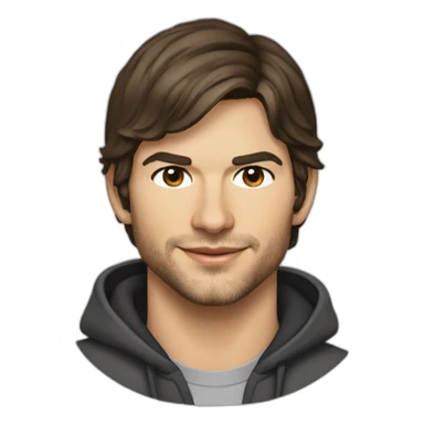 Ashton kutcher sticker