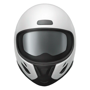 Motorcycle helmet sticker
