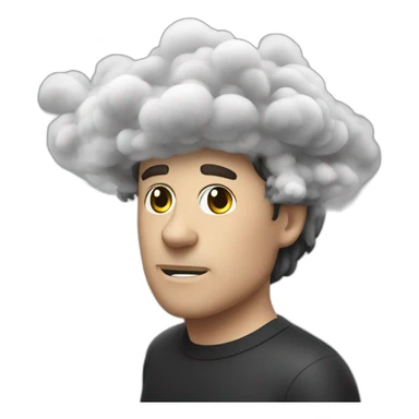 Mr Beast with smoke sticker