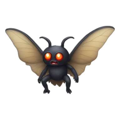 Mothman sticker