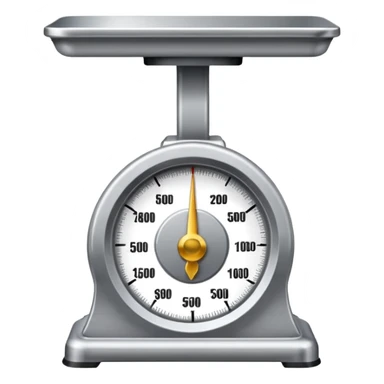 Market Scale Weight sticker