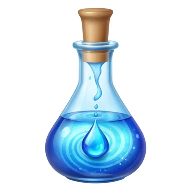 Potion – Glass vial filled  sticker