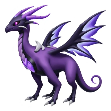 Lunala-Darkrai-Palkia-Fakémon-hybrid-creature (full body)  sticker