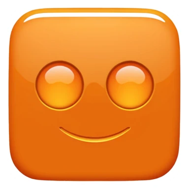 𝗛𝗧𝗠𝗟  word in orange color sticker