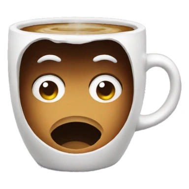 coffee with a mental disorder sticker