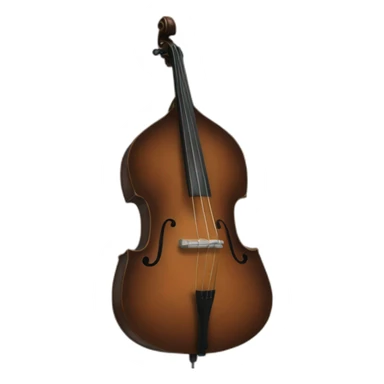 double bass sticker
