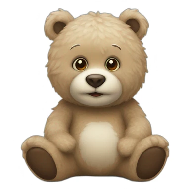 Nounours sticker