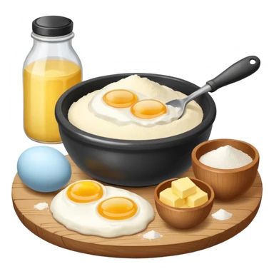 baking ingredients sticker