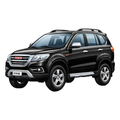 Haval H5 2025 black  sticker