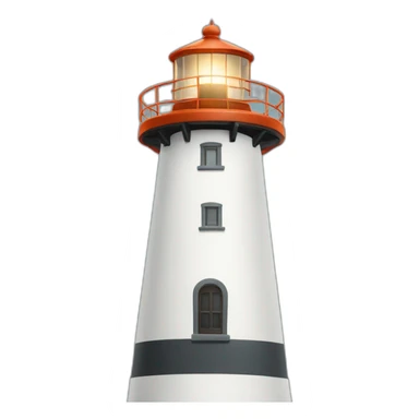Ginger haired lighthouse sticker