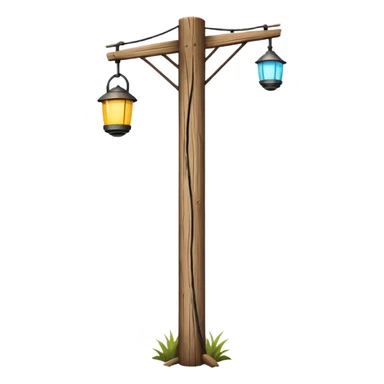 electric pole sticker