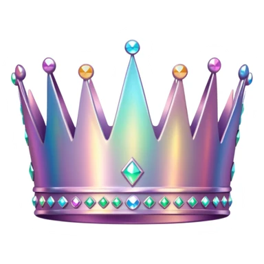 Y2K crown MCBLING  sticker