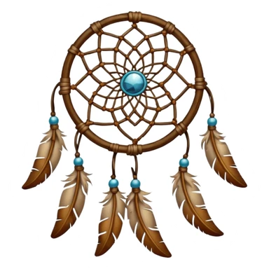 make an old dreamcatcher emoji sticker