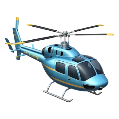 helicopter sticker