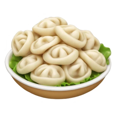 Pelmeni food sticker