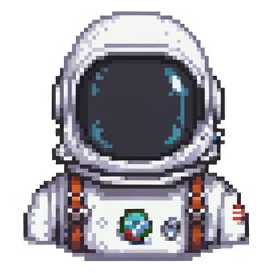 Astronaut helmet sticker