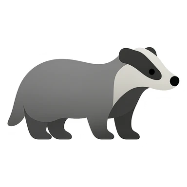 Badger sticker