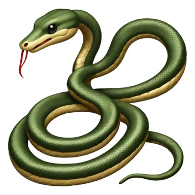 Text “blame snakes” sticker
