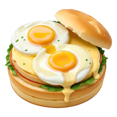 egg benedict sticker