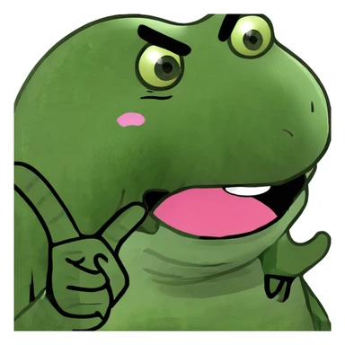 Pumpkin with a pink middle finger in its mouth sticker