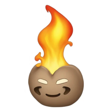 Coeur emflamer sticker