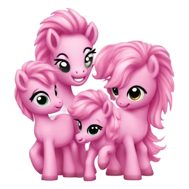 Pink pony club sticker