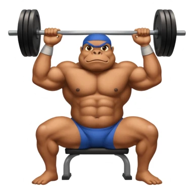bufo benching 200 kgs sticker