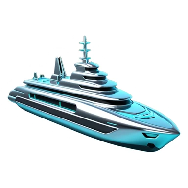 Create a highly polished, 3D game UI–style illustration of a SHIP sticker