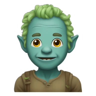 rull troll doll sticker