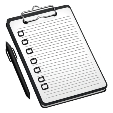 outline notes sticker