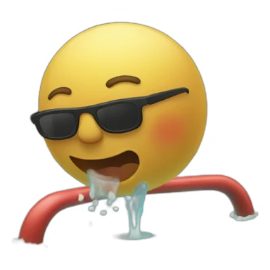 Billy losing at pool mid sneeze sticker