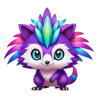  exotic tropical Fakémon-Pokémon-Vernid-creature sticker