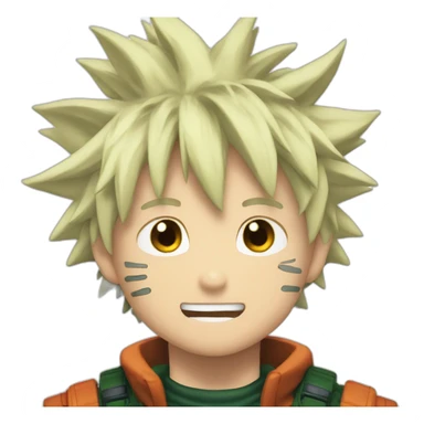 Katsuki bakugo sticker