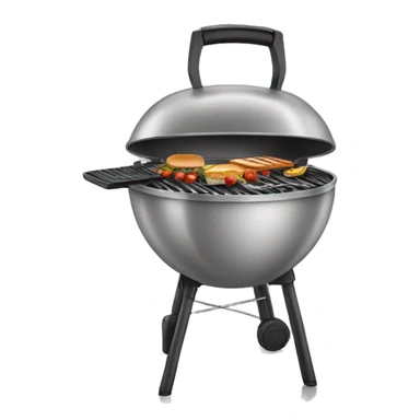 lunch grill checken  sticker