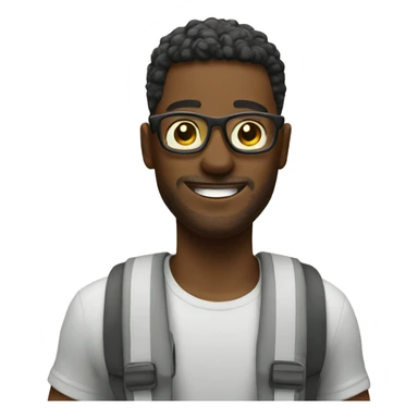 Enjoying vacation  sticker