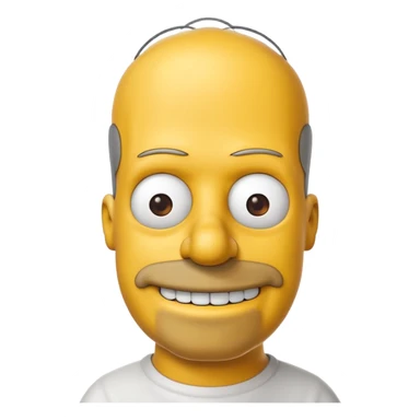 simpsons hommer sticker