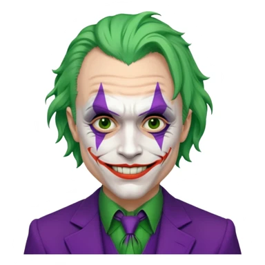 heath ledger joker sticker