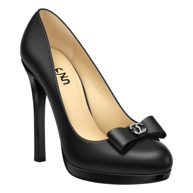 
Chanel shoes, remove background sticker
